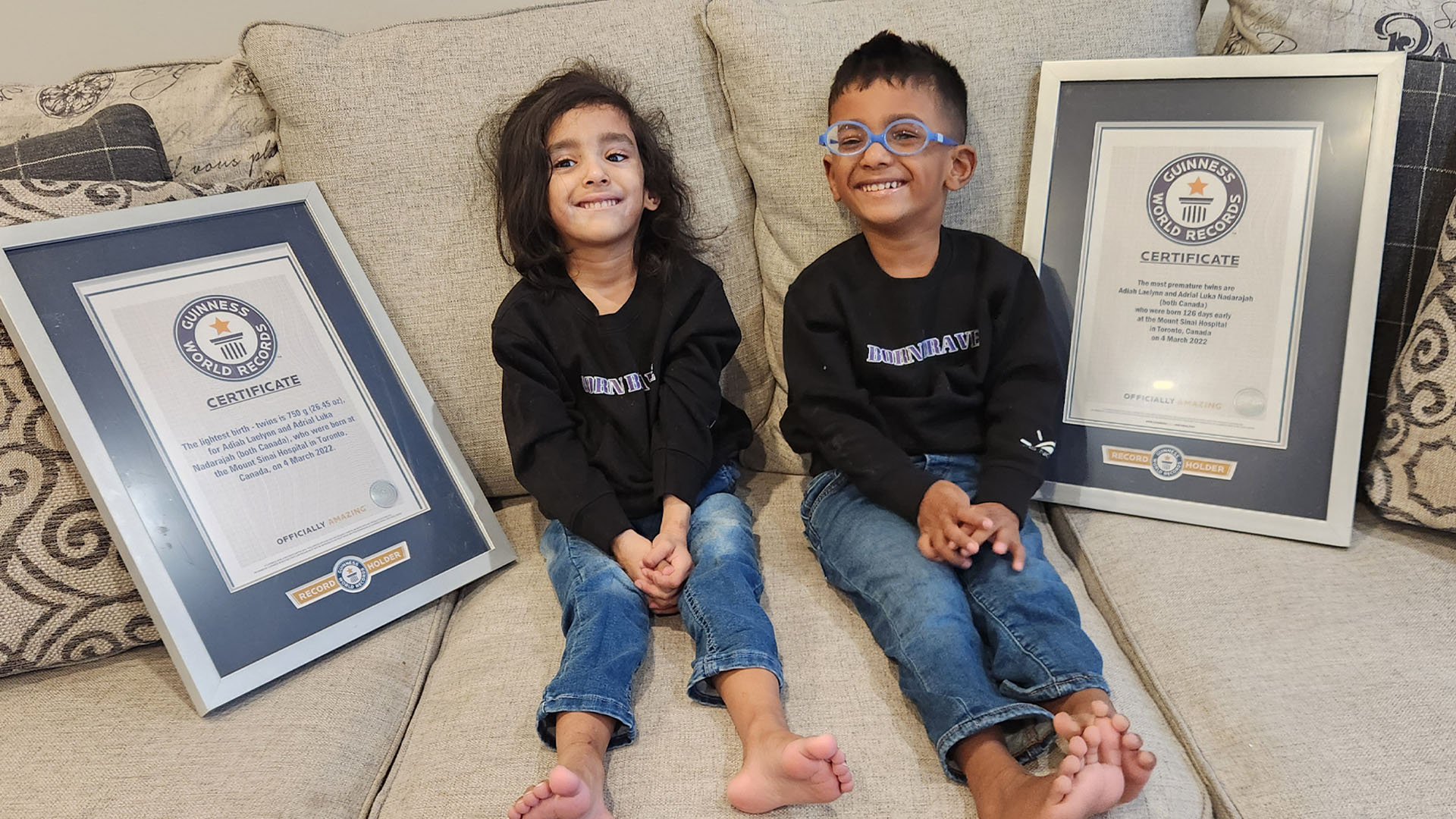 World's most premature twins celebrate fourth birthday after defying the odds