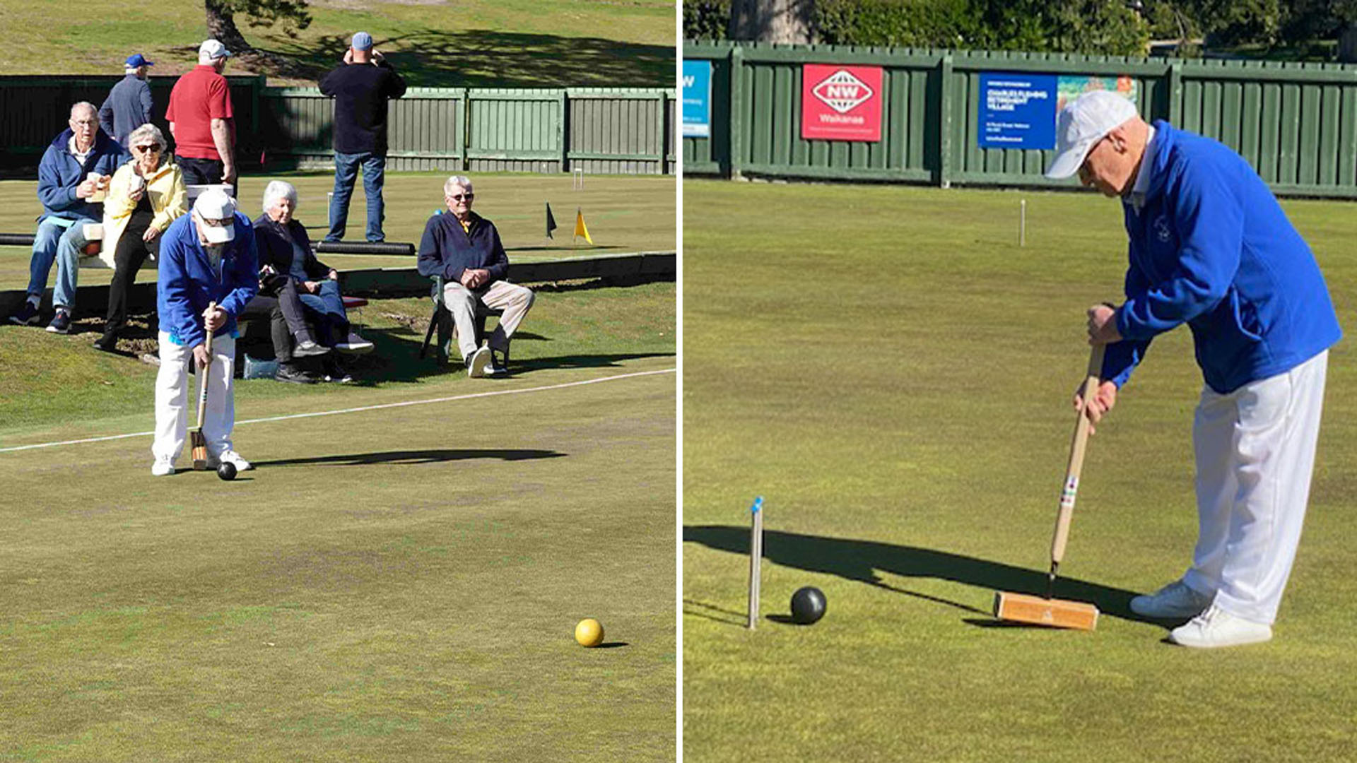 Great grandpa becomes world's oldest competitive croquet player at 101