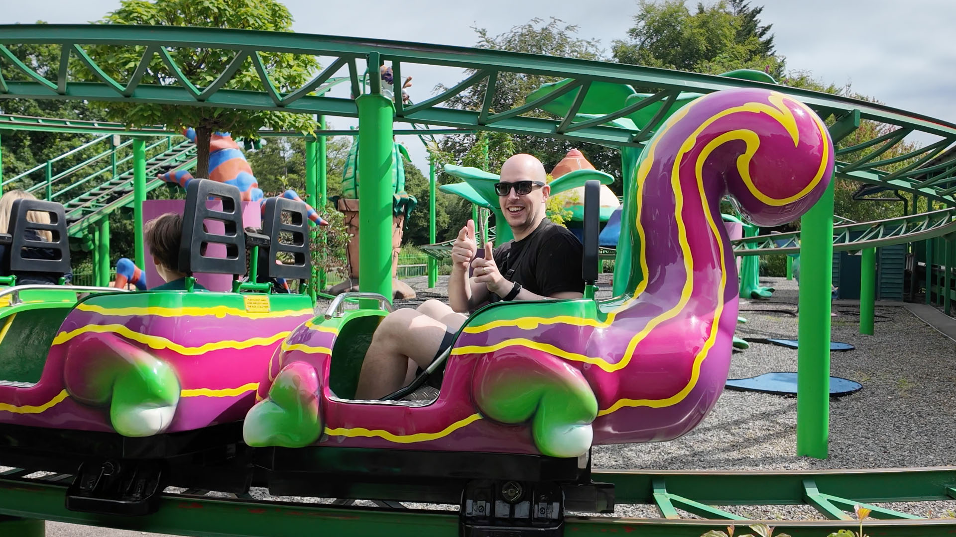 Man sets Guinness World Records title riding 55 rollercoasters in one week